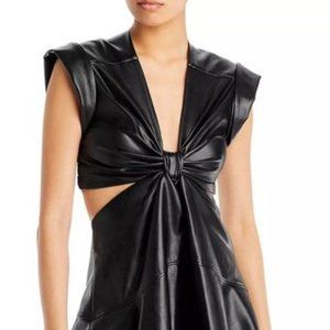 Jason Wu Black Leather Dress